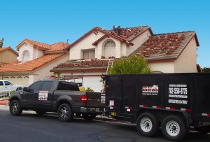 Installing a new red tile roof with heavy-duty underlayerment